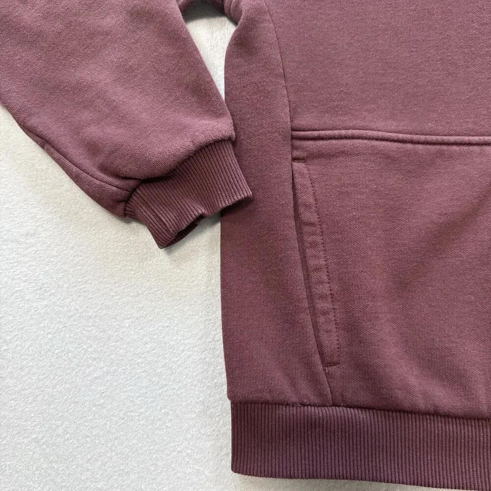 Nike Sportswear Club Fleece Pullover Hoodie Kids Large Burgundy Maroon